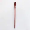 Cuchara de Postre de Madera 20 cm Cuchara Larga Cuchara para Mezclar Miel Larga Mango Largo Palo para Remover Café Cuchara Pequeña Cuchara