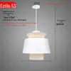 Luminária Pendente Criativa de Ferro Estilo Nórdico, Luminária Pendente LED Moderna de Cabeça Única, Design de Abajur em Formato de Tampa de Panela