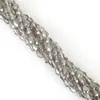Cuentas de Vidrio Facetadas con Forma de Lágrima y Agujero Recto de 5*7mm Hechas a Mano para Bricolaje Accesorios de Abalorios Color Cristal AB Chapado Materiales Cuentas Sueltas