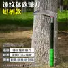 Hoz de doble propósito para cortar y picar, hoz de acero al manganeso de alta velocidad para cortar hierba, hoz agrícola martillada de acero de alto manganeso para desmalezar y podar, venta al por mayor de herramientas agrícolas