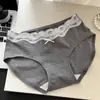 Calcinhas de Renda de Algodão Cru Classe A com Extensão de Algodão Puro no Gancho para Mulheres, Calcinhas de Algodão Puro, Novo Estilo 2026 Shorts Sexy de Puro Desejo