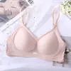 Ropa Interior de Soporte Suave para Laptop Sujetador Push-up Sexy Anti-caída Sin Aro de Acero Tira de Gel Hermoso Espalda Sujetador