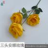 Rosas Anna de Três Cabeças, Rosas Clássicas, Arranjo de Arco de Hotel, Arranjo de Flores, Flores Artificiais, Fotografia de Casamento, Flores Artificiais