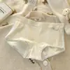 Cuecas Boxer Esportivas Color-Blocking Estilo Academia em Algodão Puro para Meninas, Algodão de Bebê Antibacteriano 10A, Amigo da Pele, Respirável, Gancho Estendido
