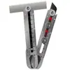 Cuchillo Utilitario Multifuncional de Acero Inoxidable, Cortador de Papel, Cuchillo para Papel Tapiz, Cuchillo Grueso de Alta Resistencia para Papel Tapiz, Mango de Cuchillo Totalmente de Acero, Hoja Duradera