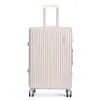 Maleta de aluminio de 26 pulgadas maleta de viaje de 20 pulgadas ruedas universales estudiante maleta resistente duradera maleta con asa extensible de 24 pulgadas