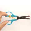Nuevas Tijeras Multifuncionales Papelería de Oficina Tijeras con Escala para Mano Izquierda y Derecha Mini Tijeras de Mano Portátiles