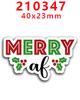 2023 novo remendo de resina acrílica arco de Natal decoração fofa adesivos de geladeira PR209671