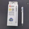 Recambios de Bolígrafo de Gel Hobby Papelería Estudiantil Borrable 0.5 Negro Recarga Gran Capacidad Retráctil Tipo Pulsador