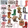 Parche Bordado Lixin Parche Bordado Vaquero Occidental Parche Aplicación Accesorios para Ropa Parche Decoración de Bolsas Parche de Tela