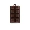 Llavero de Chocolate de Comida Falsa Lindo Colgante de Bolso de Pareja de Chocolate Colgante de Bocadillo Falso