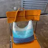 Bolso de Hombro Tejido con Degradado Nuevo Primavera 2026 para Mujer, Bolso de Paja Versátil Estilo Coreano, Bolso Casual para Viajes y Playa