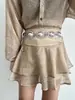 Cadena de Cintura para Mujer Estilo Bohemio Retro Étnico con Cinturón para Falda Accesorios de Alta Gama para Chica Popular