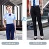 Camisa de Trabalho Profissional Bordada de Manga Curta Verão Masculina e Feminina Vinho Roupa de Trabalho Camisa Terno Logotipo Bordado