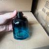Frasco de Aromaterapia de Cor Gradiente Difusor de Vime Sem Chama Frasco de Vidro Vazio Frasco Nu Frasco de Vidro Azul Gradiente Fragrância