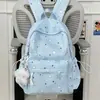 Mochilas Estilo Coreano para Meninas do Ensino Fundamental, Mochilas Ins de Nicho de Alto Valor para Alunos do Ensino Médio, Mochilas Leves e Estilosas de Grande Capacidade