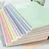 Cuaderno Espiral de Colores Sijin B5 A5 Cuaderno Exquisito Cuaderno Espiral Engrosado Bloc de Notas Simple a Rayas