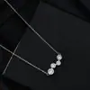 Cadena para Clavícula Elegante con Baño de Oro Real y Circonita Microincrustada Diseño de Nicho Femenino Collar de Una Palabra Exquisito Cadena de Lana Versátil