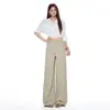 Jeans retos folgados com proporções excelentes, bolsos traseiros com lapela, calça jeans feminina de estilo simples com veludo pérola