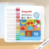Domina el Marcador Acrílico de Doble Punta, Pincel de Pintura No Transparente, Lavable e Impermeable, Bolígrafo de Color DIY Pintado a Mano Sin Presionar