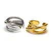 Nuevo anillo de moda multicapa estilo frío nicho ins japonés y coreano Anillo personalizado de moda elegante versátil para mujer venta al por mayor