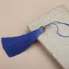 8cm borla de cloisonné borla tapa de aleación borla seda de poliéster marcador colgante accesorios de joyería precio grande excelente