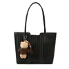 Bolsa Tote Grande Capacidade Estilo Coreano, Moda Outono 2025 Nova Bolsa de Ombro Feminina, Bolsa de Axila com Aparência Sofisticada, Bolsa para o Dia a Dia