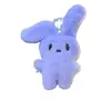 Lindo Peluche de Dibujos Animados Conejo con Orejas Plegables Colgante Broche Bolsas Zapatos Accesorios Accesorios Accesorios de Muñeco Conejo