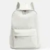 Mochila Simples de Novo Estilo, Casual e Moderna, Bolsa Escolar de Grande Capacidade para Alunos do Ensino Fundamental e Médio, Mochila Leve de Viagem para Passeios ao Ar Livre
