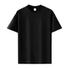 Camiseta Solona Logo Personalizado Transfronteriza 210g Marca de Moda Unisex Hombro Normal Manga Corta Camisa Cultural Camiseta de Hombre