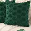 Fundas de Almohada Navideñas y de Pascua Más Vendidas Transfronterizas, Fundas de Almohada Jacquard Frescas Tridimensionales, Decoración Sencilla de Pascua
