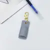 Portalápices Portátil y Compacto con Patrón de Lichi, Color Sólido, Estilo para Colgar del Cuello, Adecuado para Estudiantes, Pinza para Bolígrafo, Pinza para Gafas