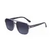 Gafas de Sol Cuadradas de Marco Grande de Moda Europea y Americana 2026 para Mujer, Doble Puente Personalizado Gafas de Sol para Conducir Protección Solar para Hombre Transfronterizo