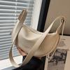 Bolso de Gran Capacidad para Mujer Verano 2024 Nuevo Textura de Alta Gama Nicho Bolso Bandolera de Hombro Único Estilo Popular Caliente Bolso Dumpling