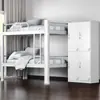 Litera para Dormitorio de Estudiantes, Cama con Estructura de Hierro, Cama Doble con Estructura de Acero, Litera para Dormitorio, Litera para Personal, Litera para Apartamento