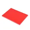 Tablero de espuma de PVC rojo 8mm alta tenacidad tabla de nieve alta densidad tabla de carving material de decoración de arte hecho a mano