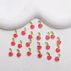 Accesorios de Arte para Uñas de Cereza de Dibujos Animados Nuevos de Verano Accesorios Estereoscópicos de Cereza para Uñas Material Transparente de Hielo DIY Accesorios Pequeños
