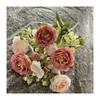 Flor de seda artificial, rosa Yuanbao de otoño, para bodas, salas de estar, decoración del hogar, flores falsas, arreglos de jardín, ramo de rosas
