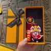Llavero Mascota Año del Caballo de Dibujos Animados Llavero Colgante Tendencia Nacional Pony Colgante Nuevo Año Pequeño Regalo Muñeca Venta al por Mayor