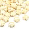 Cuentas de Cerámica Coloridas Flor de Cinco Pétalos Cuentas Sueltas con Agujeros Pulsera DIY Flor Cuentas de Cerámica Collar Accesorios de Joyería Venta al por Mayor