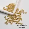 Panela de Pressão Banhada a Ouro Fecho Snap Artesanal DIY Pulseira Colar Fecho Final Fio de Aço Corda Linha de Pesca Contas de Posicionamento Fivela Fecho