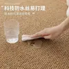 Felpudo de Anillo de Piña para Entrada, Alfombra de Sisal Sintético, Antideslizante, Resistente a la Suciedad, Uso Doméstico, Se Puede Cortar a Medida