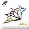 Tijeras de Peluquería Coloridas y Elegantes de 4.5 pulgadas, Tijeras para Cortar el Cabello, Tijeras Rectas, Tijeras para Flecos, Disponibles en 4 Colores