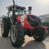Trator agrícola de quatro rodas para comércio exterior transfronteiriço, arado a diesel de rodas grandes para estufa, cultivador rotativo para revolver o solo