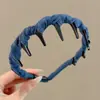 Nueva diadema de alta gama 2026, peine para el cabello estilo Maillard para peinar y arreglar los cabellos sueltos, accesorio para el cabello de uso diario estilo coreano para usar al aire libre