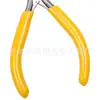 Juego de 8 piezas amarillo de 4.5 pulgadas en stock pinzas para alambre mango amarillo joyería hecha a mano diy pinzas de punta
