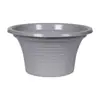 Vaso de Flor de Rabanete Verde Plástico Vaso de Flor para Varanda Vaso de Flor de Chão Planta Verde Planta em Vaso para Mesa Vaso de Flor Simples e Estiloso Imitação de Porcelana