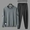 Primavera Hombre Casual Deportivo Conjunto de Dos Piezas Moda Marca Duffy Sudadera Pantalones Deportivos Holgado Moda Ropa Deportiva para Hombre