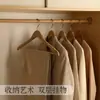 Perchas de Madera de Alcanfor Natural Antideslizantes Sin Marca para el Hogar a Prueba de Polillas y Moho Perchas para Ropa Perchas de Madera Perchas de Madera Maciza Venta al por Mayor