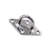 Hebilla Fija Forma de Diamante de Acero Inoxidable 304 Placa Colgante Placa Ojal Hebilla Hebilla para Toldo Vela Puerta de Barco Accesorios de Ferretería en Stock